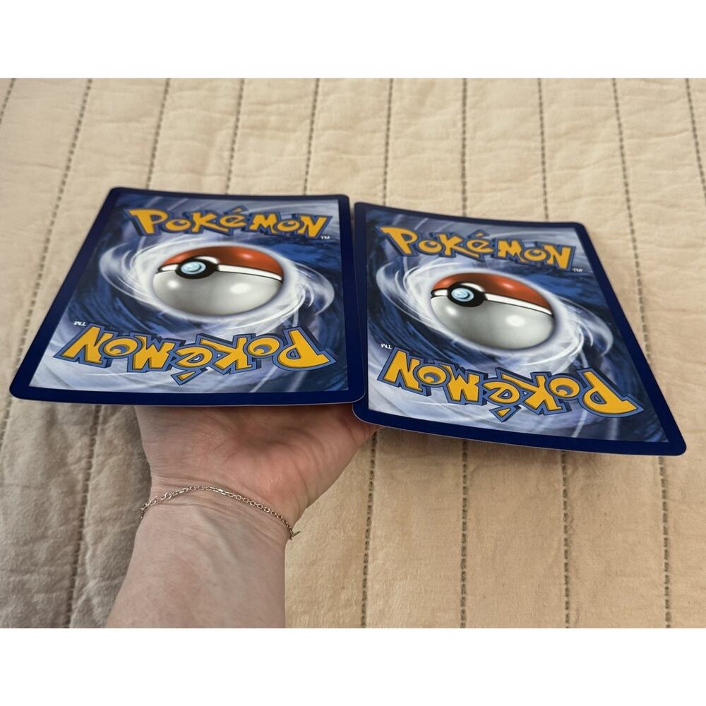 Pokémon Zapdos ex Jumbo Promo Card Lot Oversized TCG Scarlet & Violet Black Star - Picture 6 of 7
